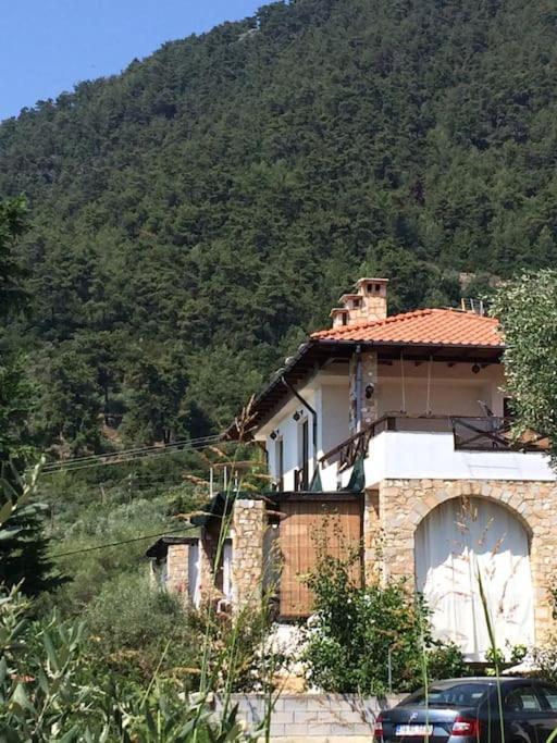 The Stone House By The Sea Villa Chrysi Ammoudia Exterior photo